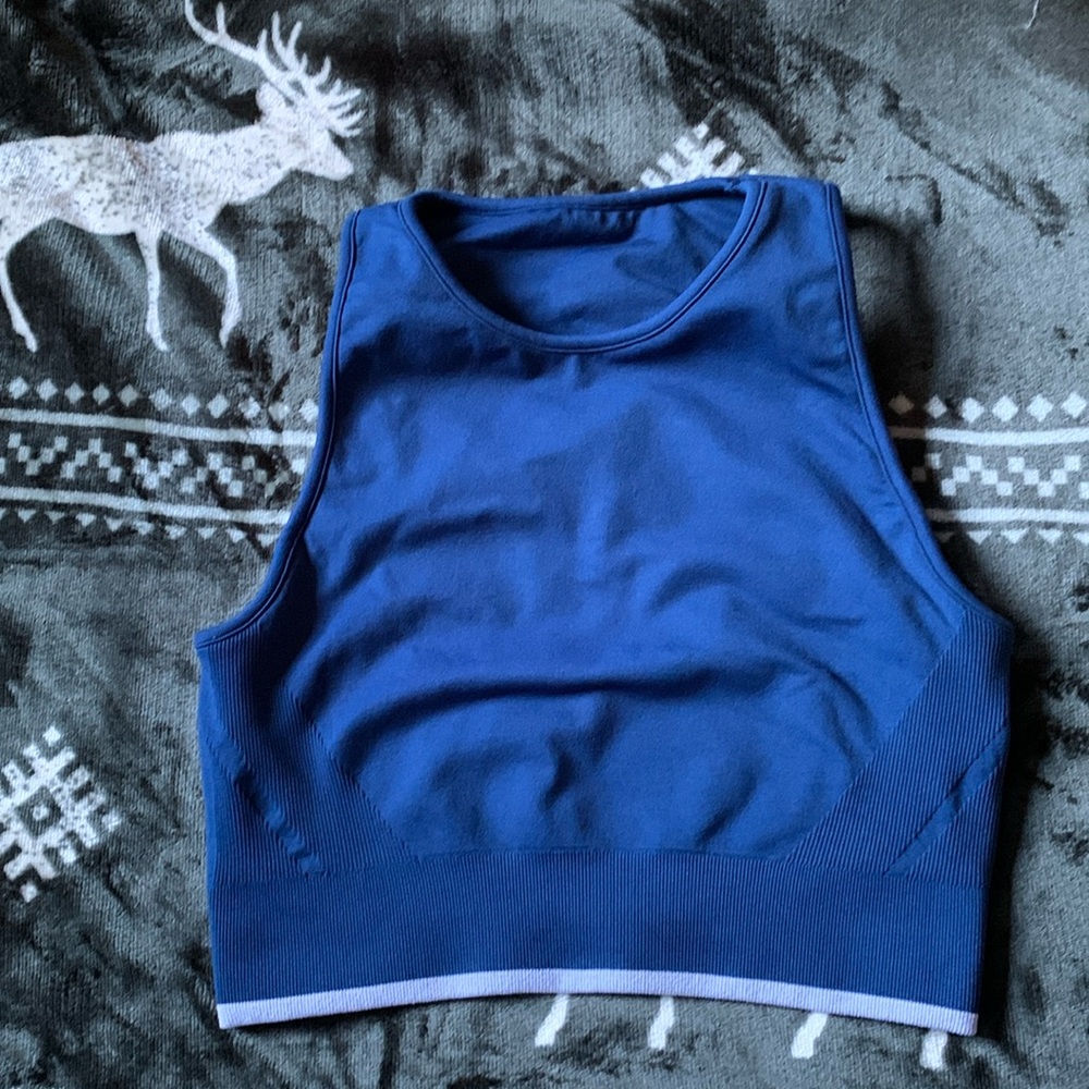 T/ALA size L royal blue sports vest